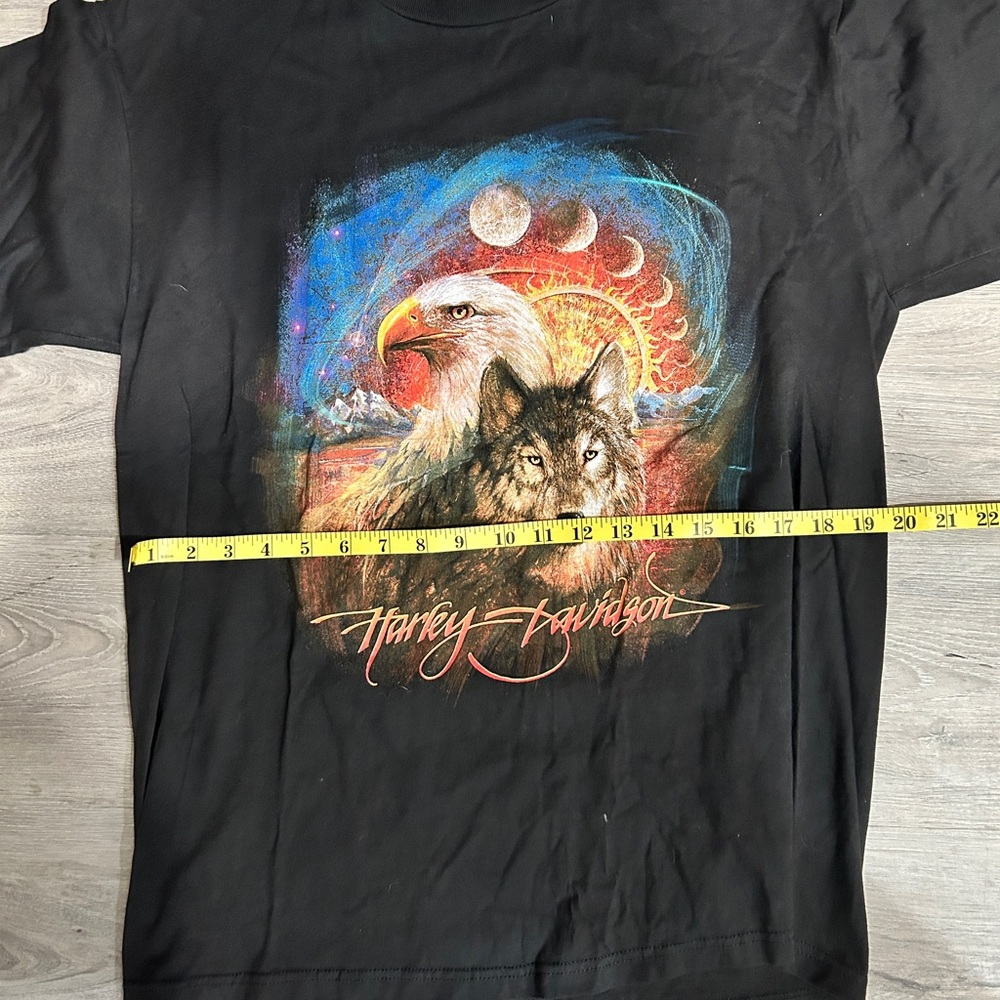 Vintage 2000 Harley Davidson Beartooth Billings Montana T-Shirt